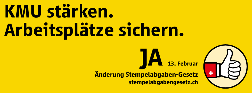 Ja zur Stempelsteuer