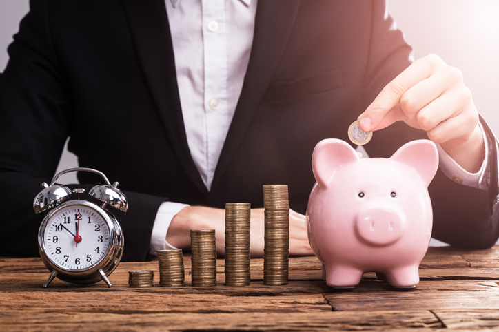 Geld und Spraschwein