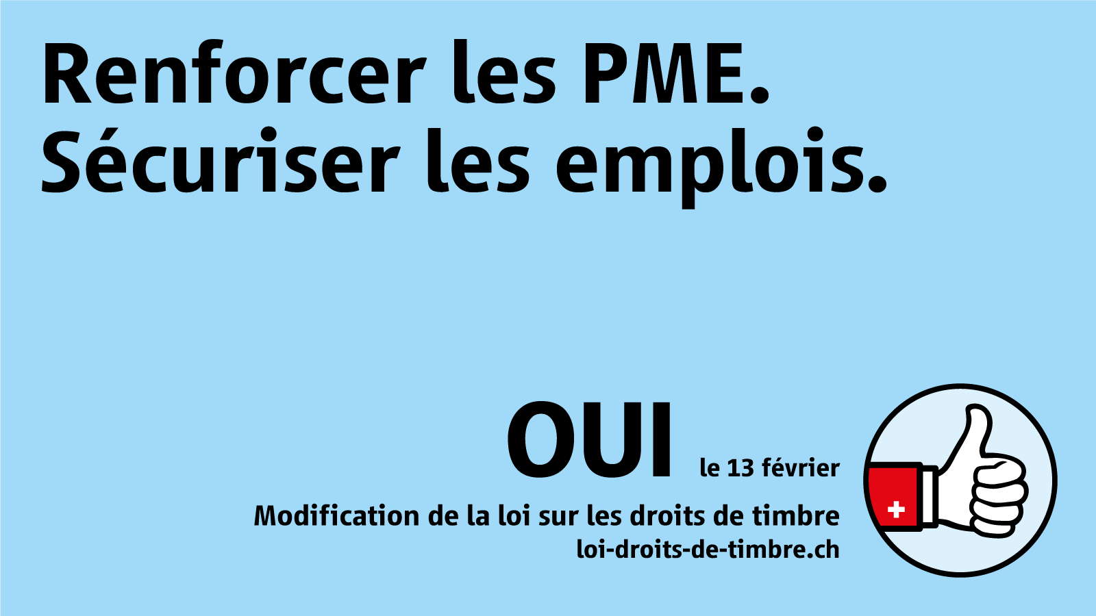 Oui à la suppression du droit de timbre