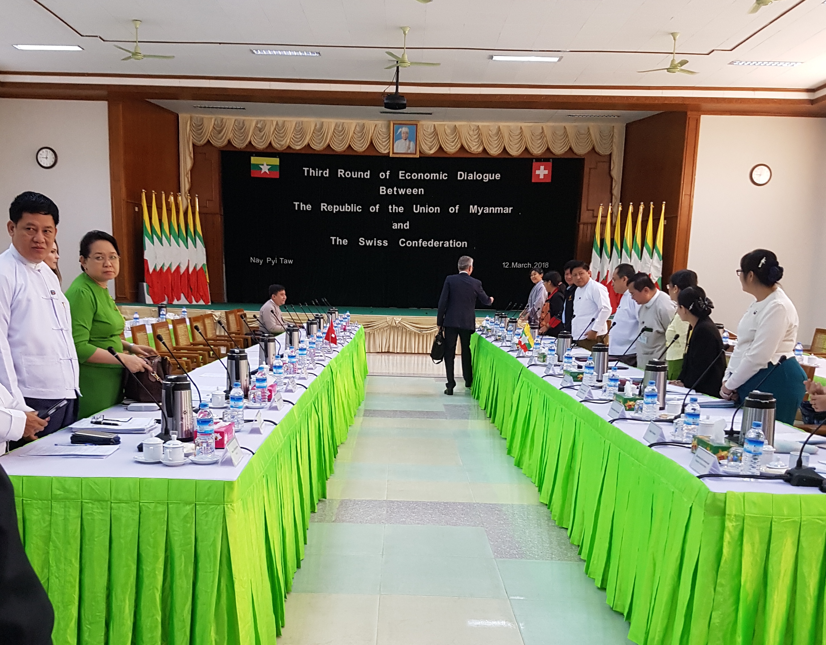 Empfang Myanmar