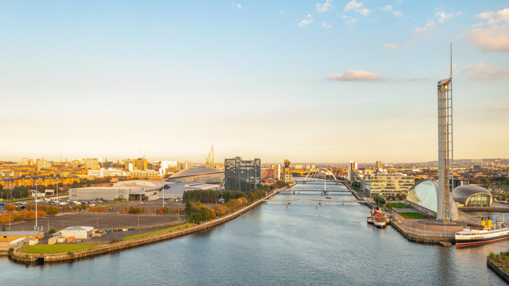 Glasgow Flussbeet