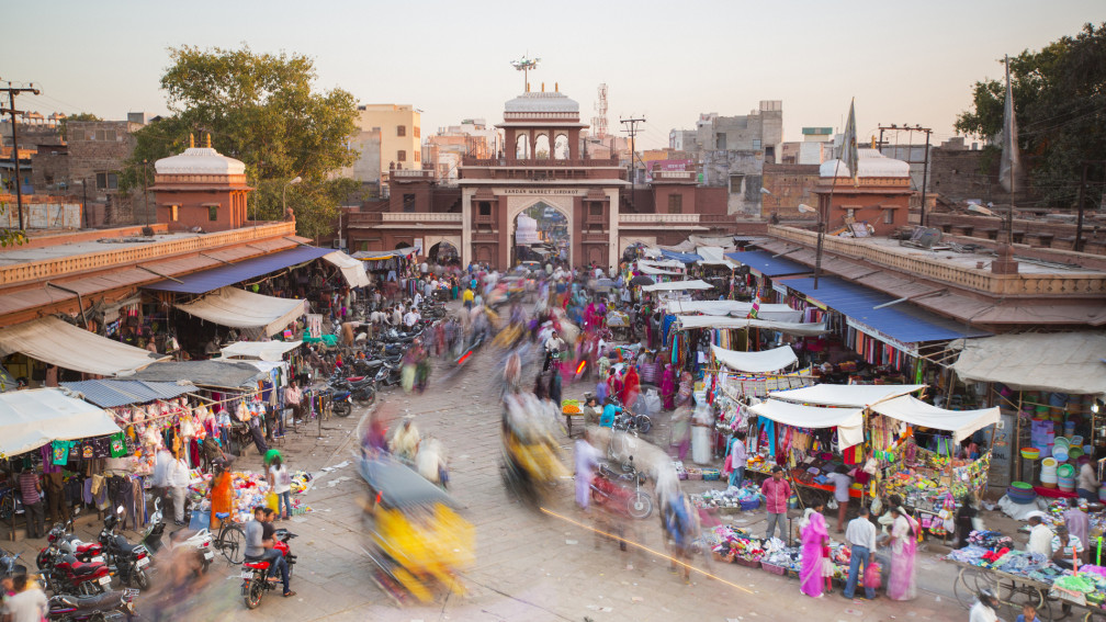 Markt in Indien