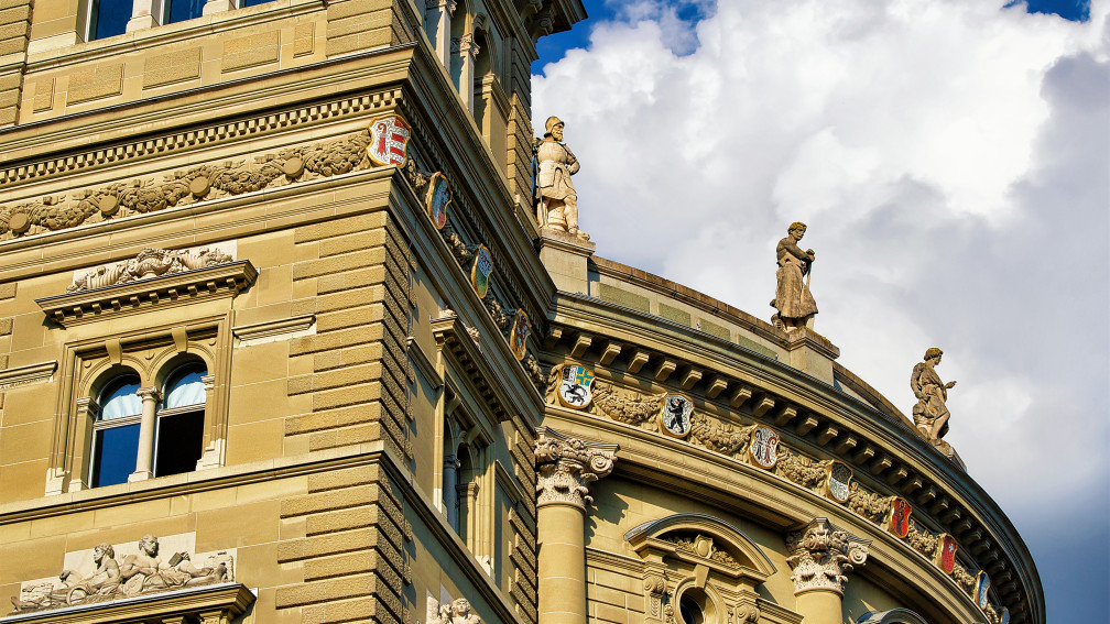 Bundeshaus Bern Nahaufnahme