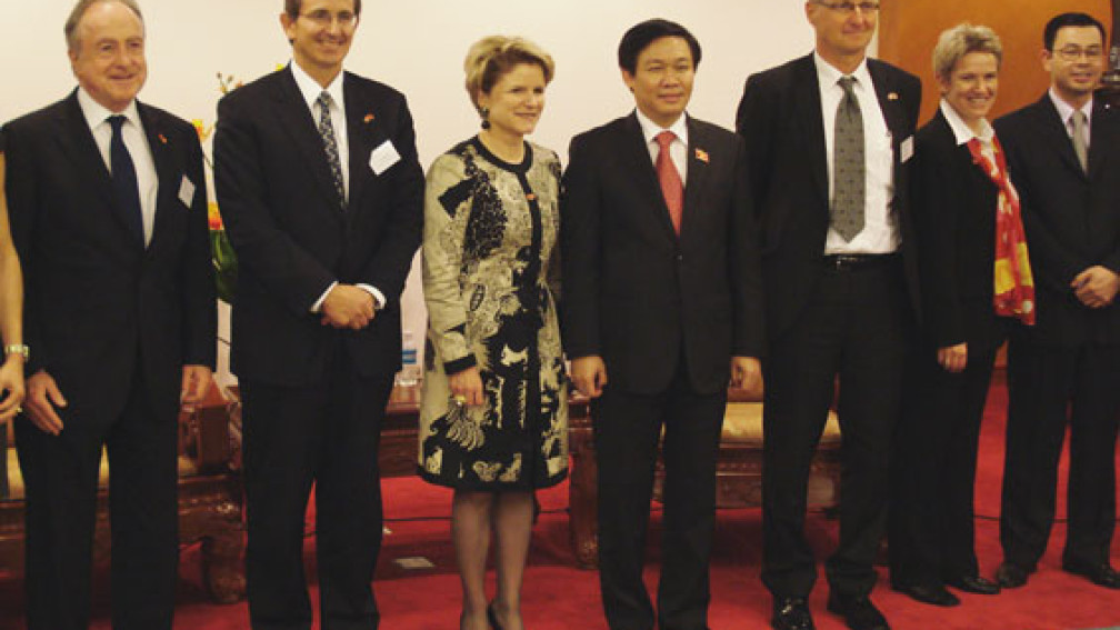 Wirtschaftsdelegation in Vietnam