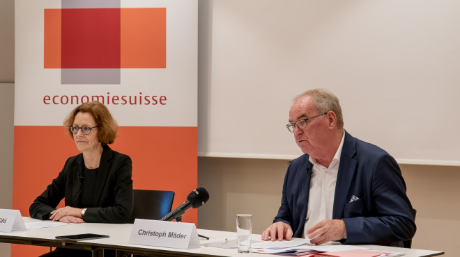 Christoph Mäder und Monika Rühl