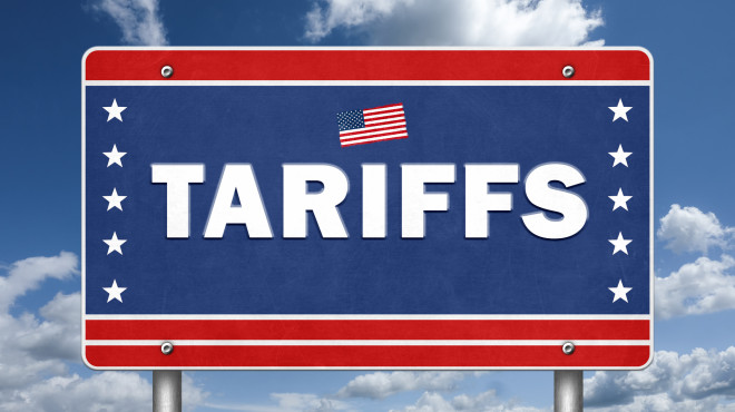 Tariff Schild
