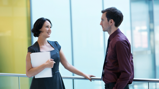 Menschen im Dialog