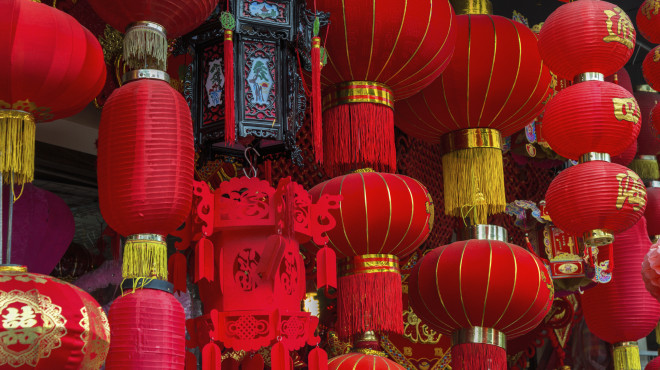 Chinesische Lampions
