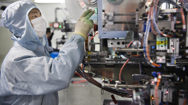 Chinesischer Arbeiter