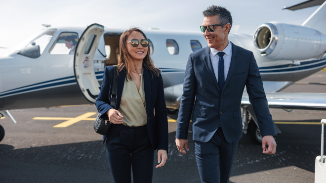 Wealthy people