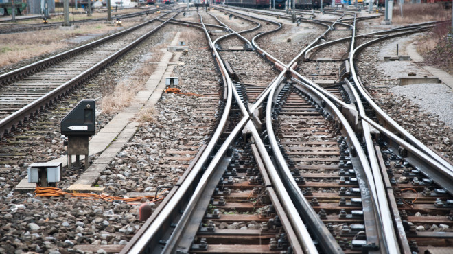 Rails de chemin de fer