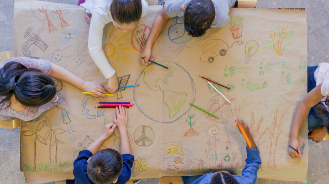 Kinder in der Schule