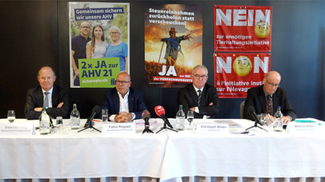 Präsidenten der vier Dachverbände
