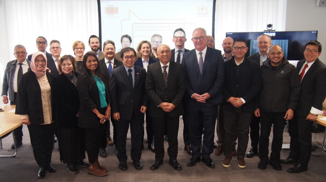 Personen auf dem Bild Trade and Sustainability Council