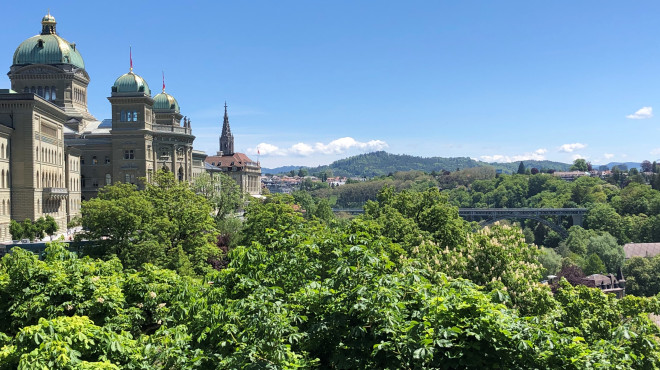 Bundeshaus Sommer
