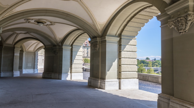 Bundeshaus Torbogen