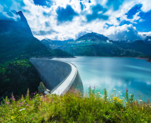 Lac de retenue