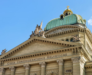 Teil des Bundeshauses in Bern