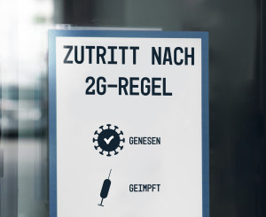 Zutritt nach 2G-Regel