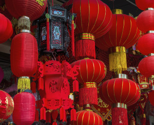 Chinesische Lampions