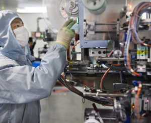 Chinesischer Arbeiter