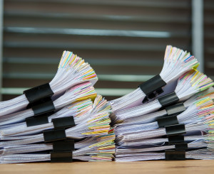 Papier Bündel