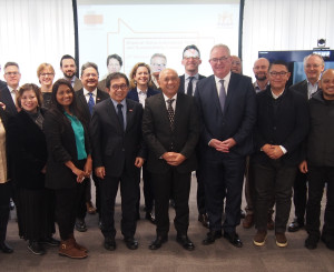 people on the picture; Trade and Sustainability Council