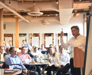 Präsentation vor Publikum