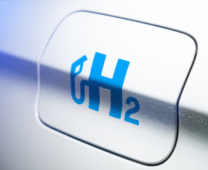 Auto mi H2 Beschriftung