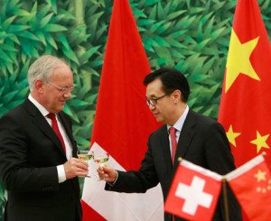 Bundesrat Schneider-Amman in China