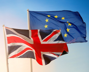 Drapeaux Brexit