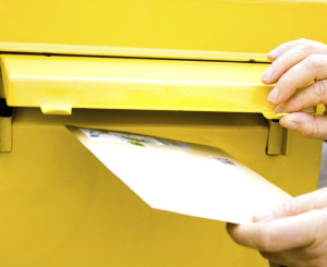 briefkasteneinwurf