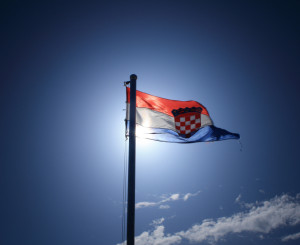 Kroatien Fahne