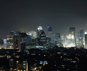 Skyline von Jakarta